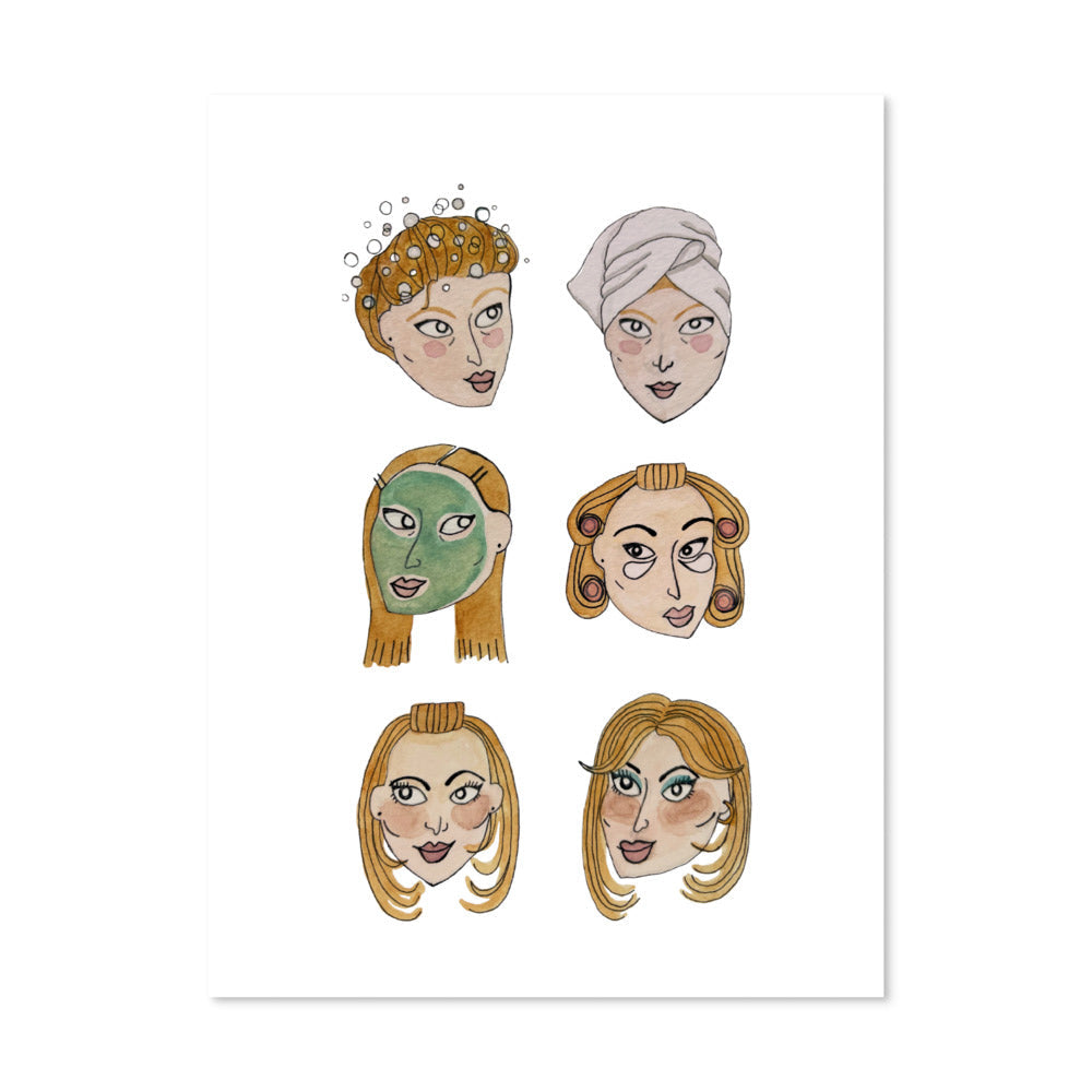 Getting Glam Print