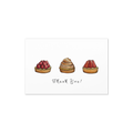 Pastry Trio Thank You Card
